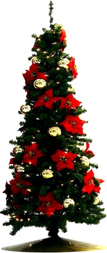 árvore de natal, christmas tree, decoração de natal, festa natalina, bolas, flores, pisca-pisca