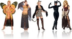 fantasias de carnaval de borboleta, dança do ventre, felina, mulher gato e cinderela fantasias 2 300x165 60 Sugestões de Fantasias de Carnaval, em Inglês Português