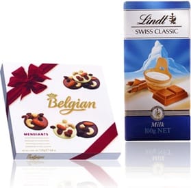 deliciosos chocolates belgas e suiços importados com leite nozes e amêndoas para presentear na páscoa