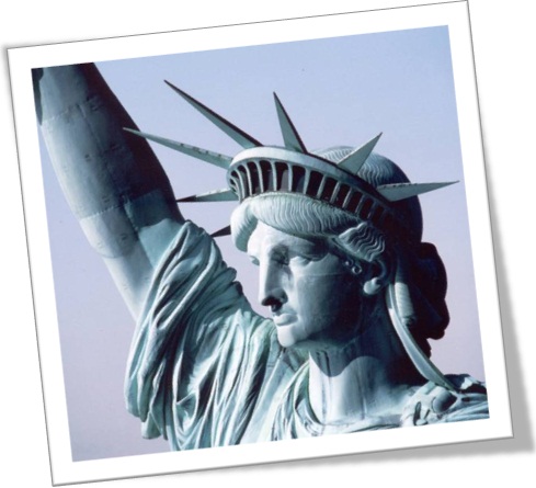 estátua da liberdade, statue of liberty, tocha, coroa, perfil, rosto, turismo, raios
