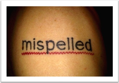 mispelled, tatuagem, tattoo, erro de ortografia em inglês em tatuagens