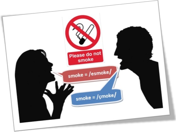discussão, pronúncia de smoke em inglês, do not smoke, língua inglesa, proibido fumar