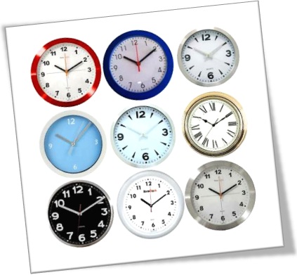 relógios de parede, clocks, time, tempo, analógico, estudo, inglês