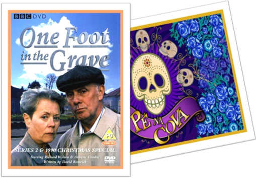 filme one foot in the grave, novela pé na cova