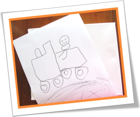 desenho de trem, criança desenhando trem, pintura de trem