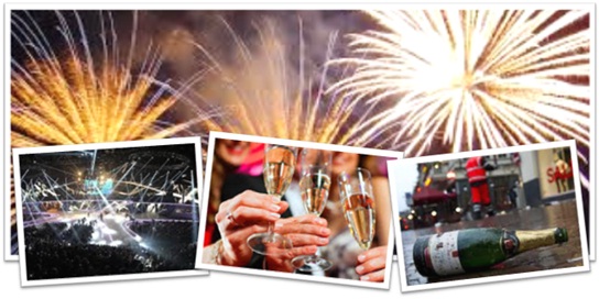 turn of the year, virada do ano, reveillon, champanha, fireworks, queima de fogos