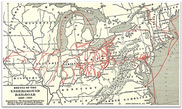 routes of the underground railroad, rota de fuga de escravos americanos, black english