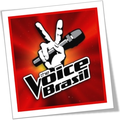 logotipo the voice brasil, programa da rede globo, show, música