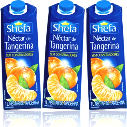 suco refresco bebida ponche vitamina néctar de tangerina shefa