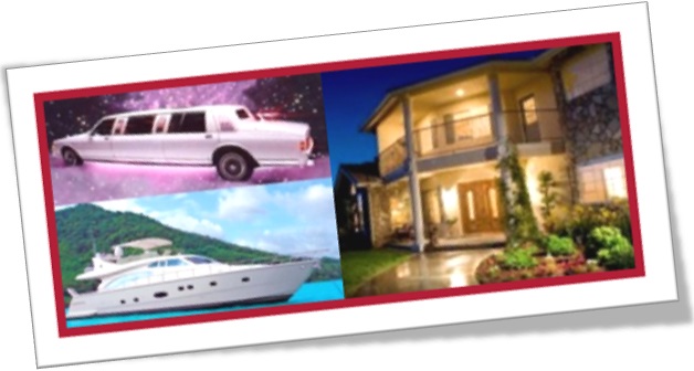 deluxe limousine, yacht, house, limousine, iate e casa de luxo