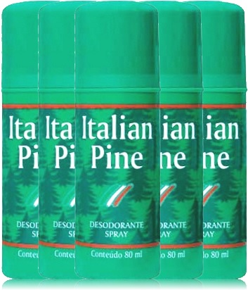 desodorante spray italian pine, antitranspirante, DM indústria farmacêutica ltda, hypermarcas