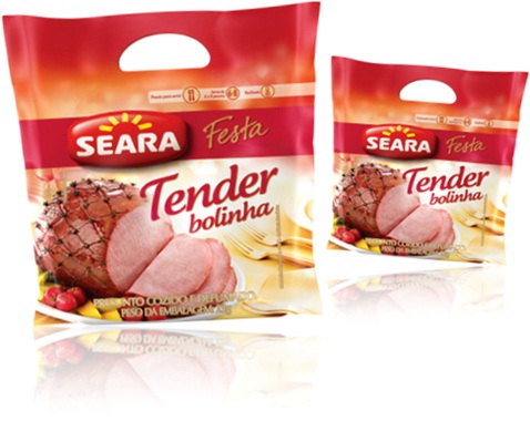 presundo cozido e defumado tender bolinha seara festa ceia refeição