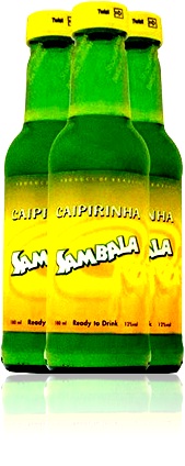 caipirinha, limão, açúcar, gelo, garrafa, sambala