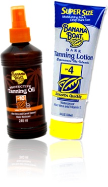 banana boat protective tanning oil dark tanning lotion praia bronzeador importado