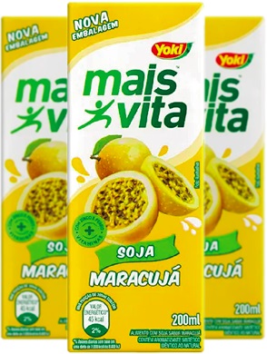 suco de soja sabor maracujá mais vita yoki, latim no supermercado suco de soja sabor maracujá mais vita yoki, latim no supermercado