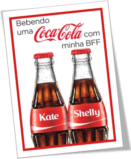 nomes próprios em inglês best friend forever kate shelly coca cola