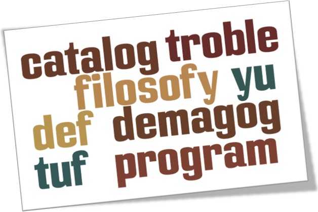 reforma ortográfica inglesa, sugestões da simplified spelling board