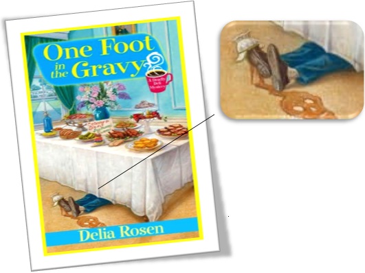 capa do livro one foot in the gravy by delia rosen