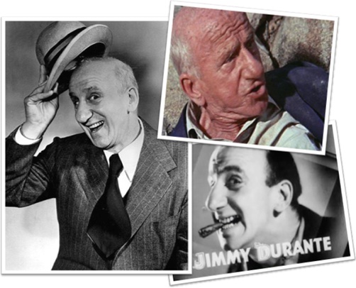 jimmy durante, american singer, pianist, comedian, actor