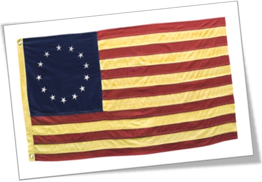 Betsy Ross Flag, First official flag of the United States