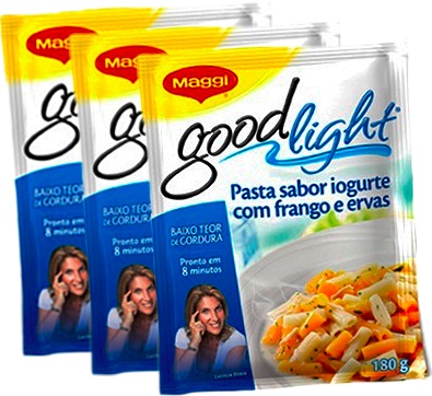 maggi good light pasta sabor iogurte com frango e ervas