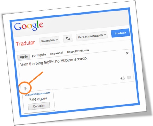 google tradutor microfone, google translator online