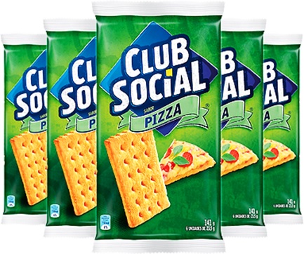 biscoito, bolacha, club social, sabor pizza