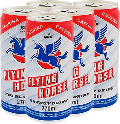 energy drink flying horse, bebida energética