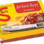 charque, jabá, carne seca sadia jerked beef traseiro e dianteiro