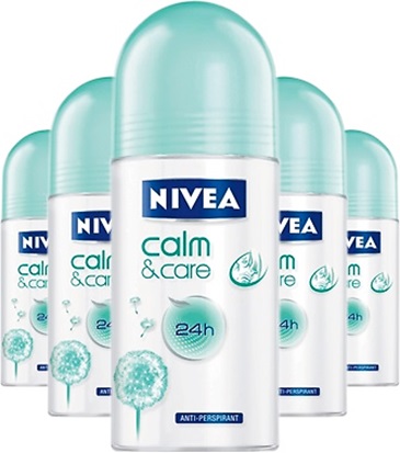 desodorante feminino nivea calm and care, axila