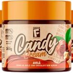 fresh nutrition, candy creme de avelã com chocolate sem açúcar