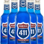 drink 411, miami blue, garrafas drink 411, miami blue, garrafas