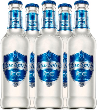 vodka blue spirit ice