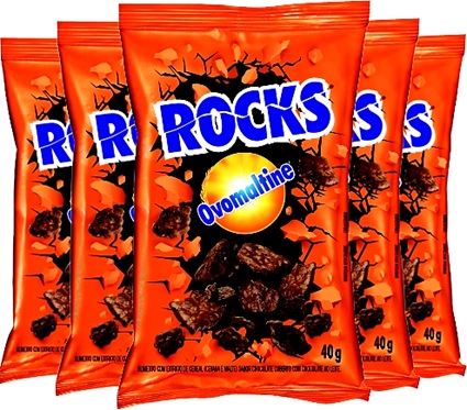 ovomaltine rocks, alimento, granulado, saquinho, lanche