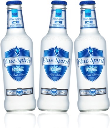 vodka blue spirit ice