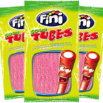 fini sour tubes tubinhos cítricos sabor frutas maracujá morango