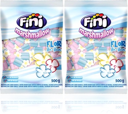 marshmallow fini flor, flower, guloseima