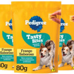 pedigree tasty bites sabor frango saboroso pedigree tasty bites sabor frango saboroso