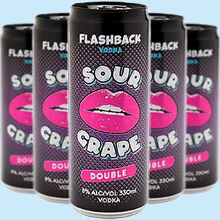 sour grape cans, vodka flashback, australia
