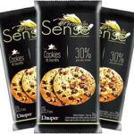 sense dauper cookies de baunilha com gotas de chocolate biscoito sense dauper cookies de baunilha com gotas de chocolate