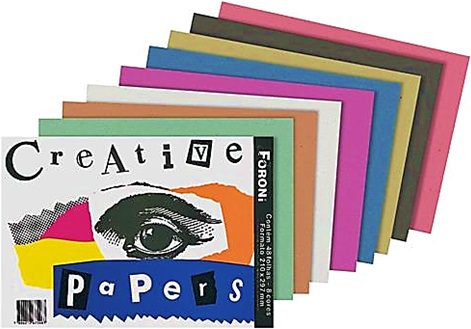 foroni creative papers papel especial colorido