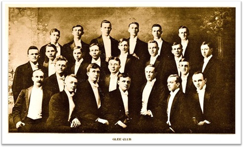 glee club, coral, the miami university glee club in 1907