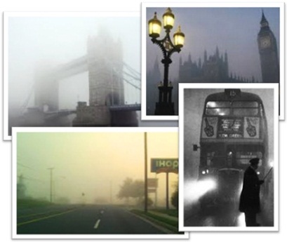 pea soup fog, foggy londrino, nevoeiro, neblina, fumaça, cidade de londres