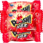 chicle recheado poosh fizz morango arcor arcor, chiclete, chicle recheado poosh fizz morango