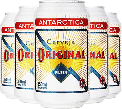 bebida alcóolica, cerveja antarctica, pilsen, original, latas