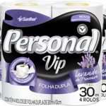 papel higiênico personal vip lavende de provence, tubinho perfumado