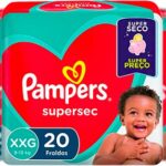 fraldas pampers supersec tamanho xxg super seco fraldas pampers supersec tamanho xxg super seco
