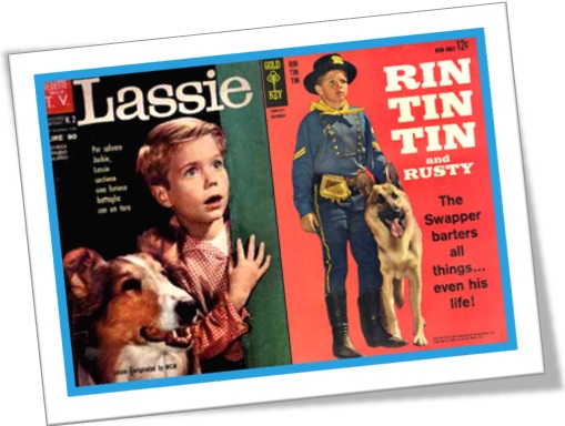lassie and rin tin tin magazines champs champion dogs book tv series