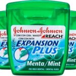 fio dental, johnson johnson, reach, expansion plus, sabor menta