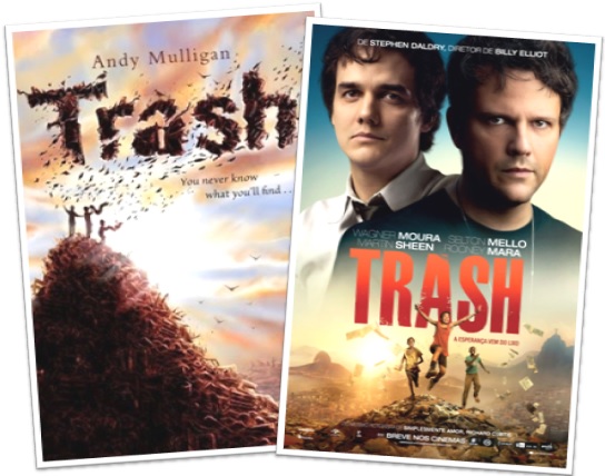 livro trash de andy mulligan e filme trash a esperança vem do lixo de stephen daldry com wagner moura e selton mello